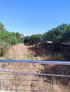 drought a river without water